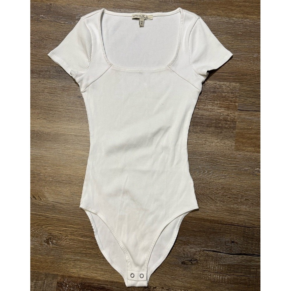 Womens Express White‎ Bodysuit